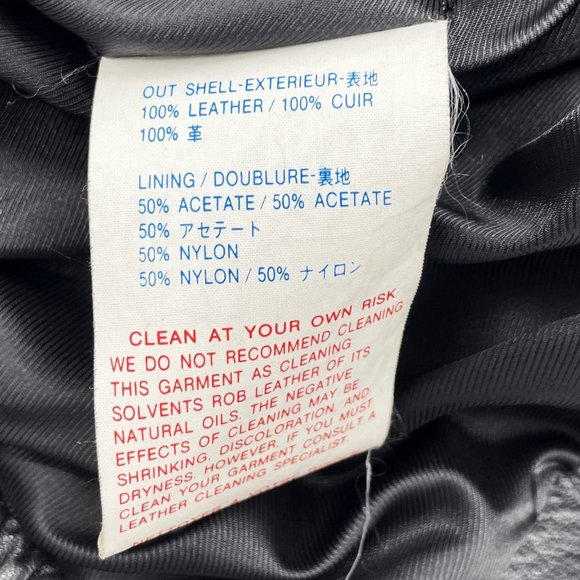 Vtg Extremely Rare Marc Buchanan Pelle Leather/Seude Mens Size-42 Bomber Jacket - Picture 7 of 12